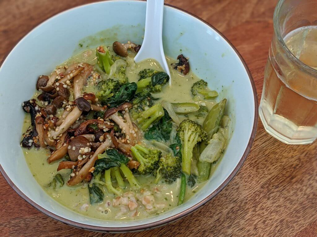 Hempified green curry recipe