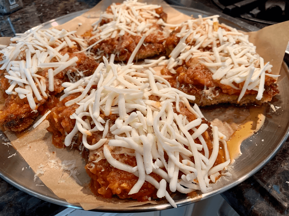 Dr Igor’s Chicken Parmesan 2.0 on Whole Wheat Linguine Recipe