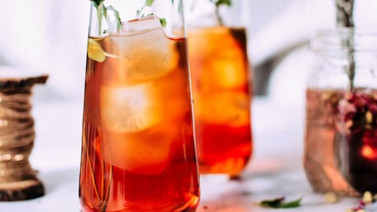 Dr. Igor’s Mango Berry Mint Cold Steeped Tea Recipe