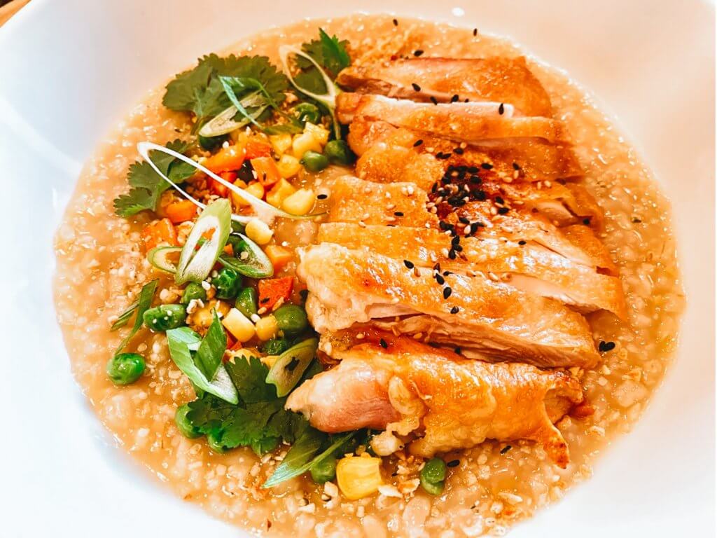 Dr. Igor’s Chicken Arroz Caldo with Hemp Hearts Recipe