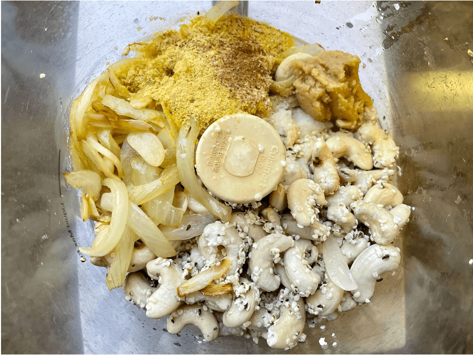 Dr. Igor’s Hemp & Cashew Spaghetti Alfredo with Peas